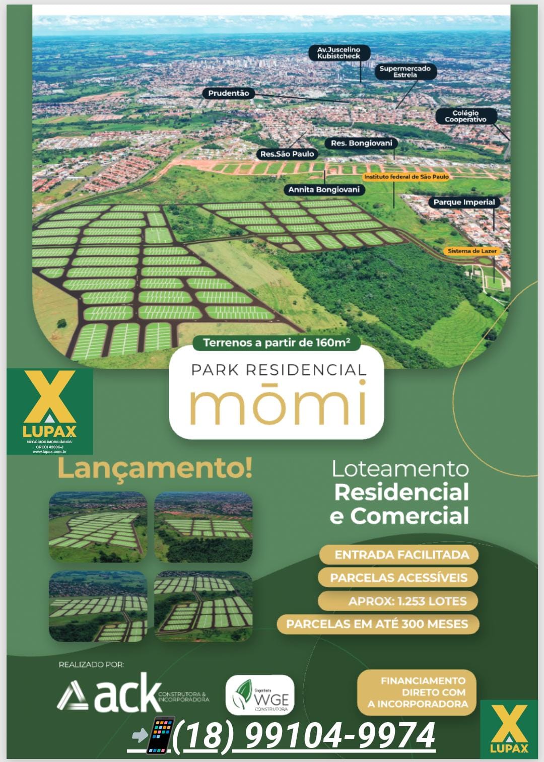LOTEAMENTO RESIDENCIAL E COMERCIAL MÕMI